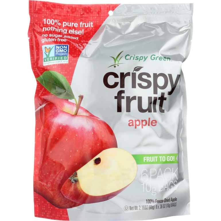 Crispy 6 Pack Apple, 2.16 oz