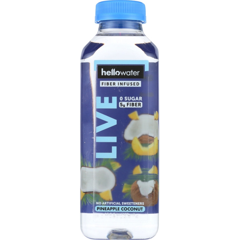 Water Pineapple Coconut Live, 16 oz