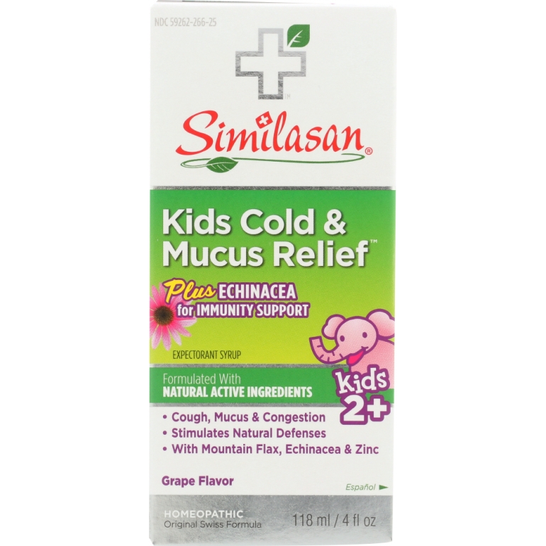 Kids Cold & Mucus Relief, 4 fl oz