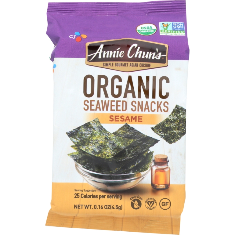 Seaweed Snack Sesame Mini, 0.16 oz
