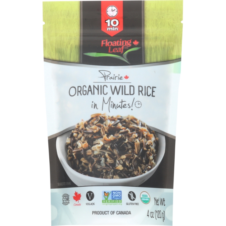 Organic Wild Rice Minute Ready, 4 oz