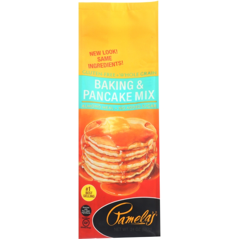 Products Baking and Pancake Mix Gluten and Wheat Free, 24 oz