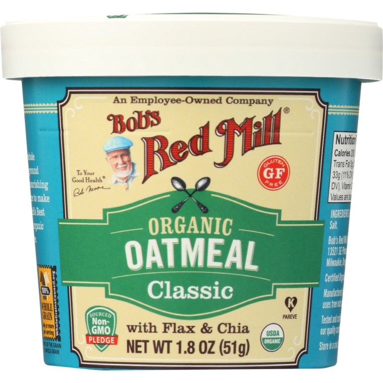 Organic Oatmeal Classic, 1.8 oz