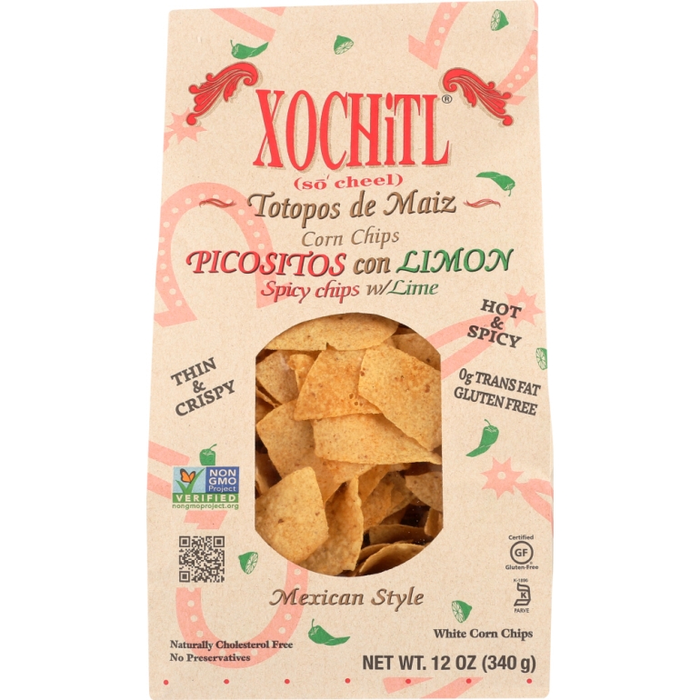 Picositos Con Limon Corn Chips, 12 oz