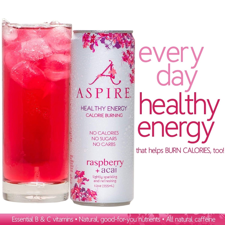 Raspberry Acai Healthy Energy Drink, 12 fl oz