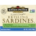 Brisling Sardines In Extra Virgin Olive Oil, 3.75 oz