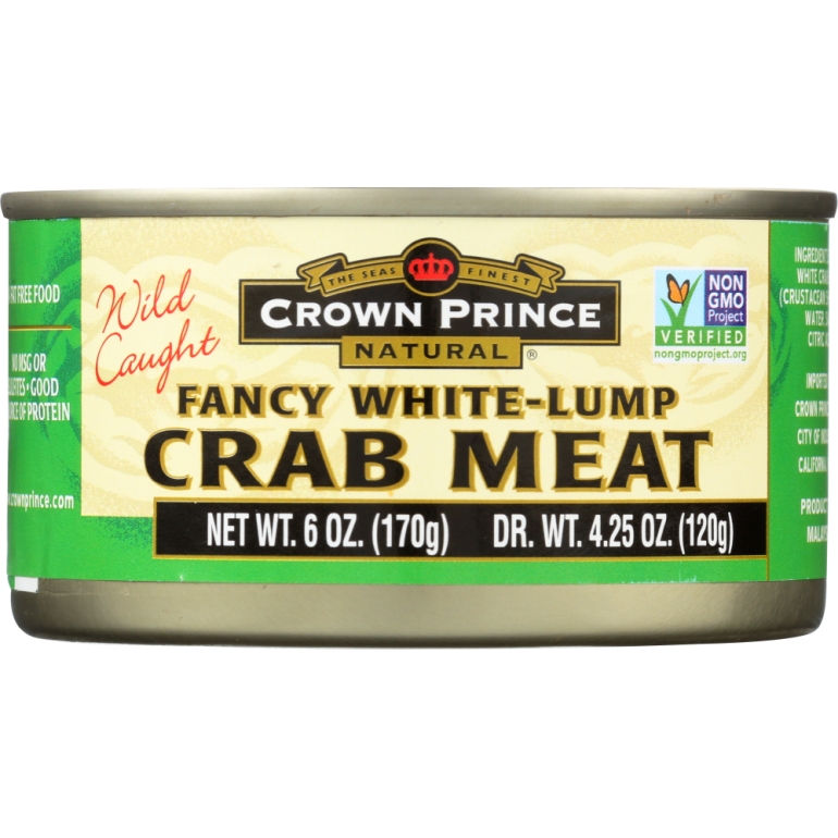 Fancy White Crab Meat, 6 oz