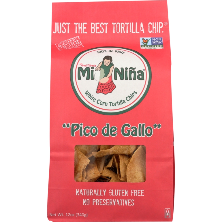 Pico De Gallo Tortilla Chips, 12 oz