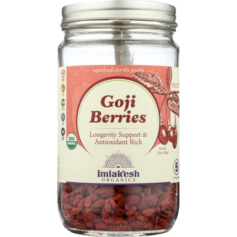 Organic Goji Berries, 12 oz