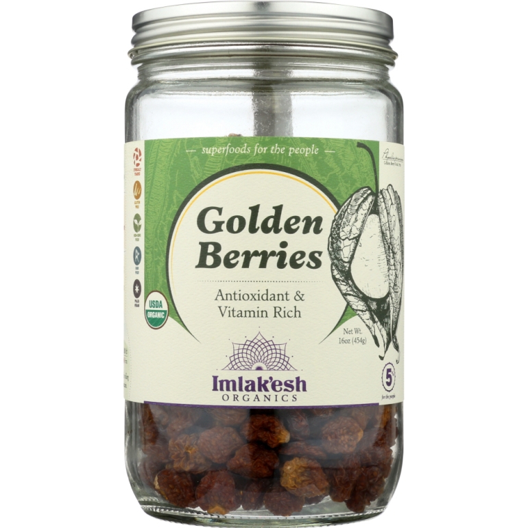 Berry Golden Organic Raw, 16 oz