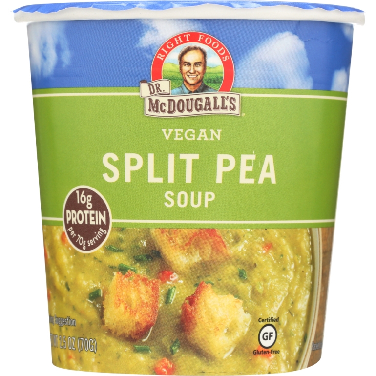 Big Cup Vegan Soup Split Pea, 2.5 oz