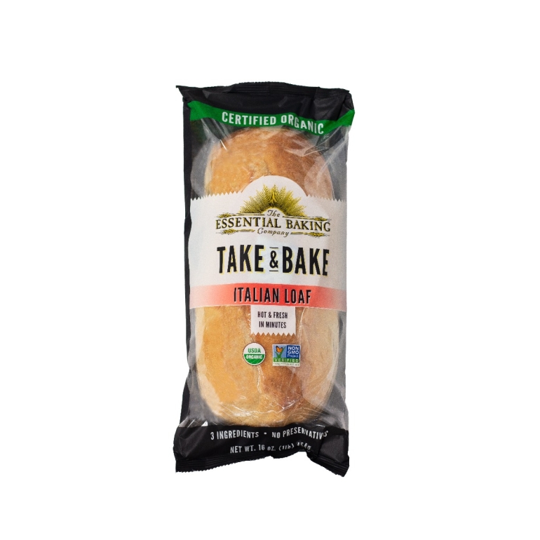 THE  Organic Take & Bake Bread Italian, 16 oz