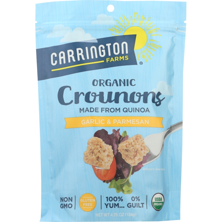 Organic Crounons Garlic and Parmesan, 4.75 oz