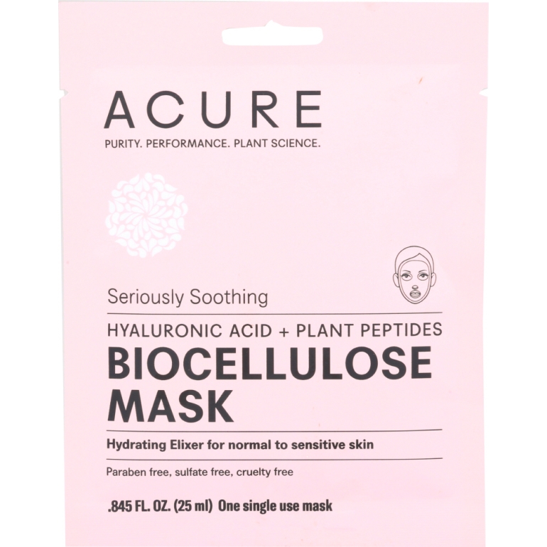 Seriously Soothing Biocellulose Facial Gel Mask, 1 ea