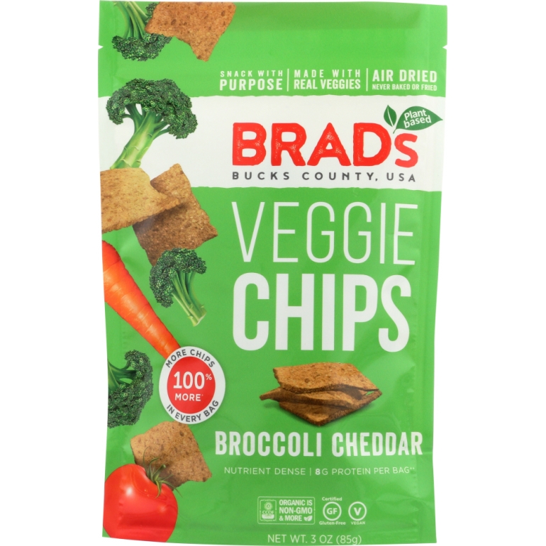 Chips Veggie Broccoli Cheddar, 3 oz