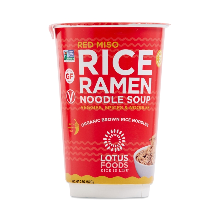 Red Miso Soup with Brown Rice Ramen, 2 oz