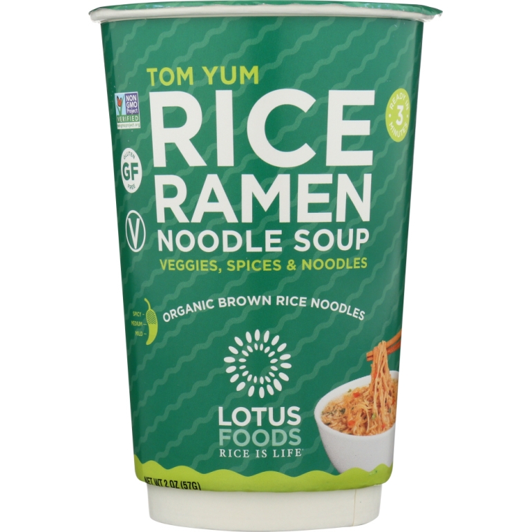 Tom Yum Rice Ramen Noodle Soup, 2 oz