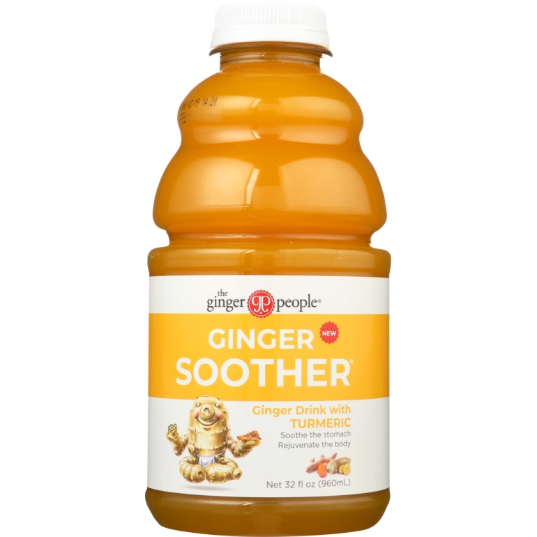 Ginger Soother Turmeric Gingerade, 32 oz