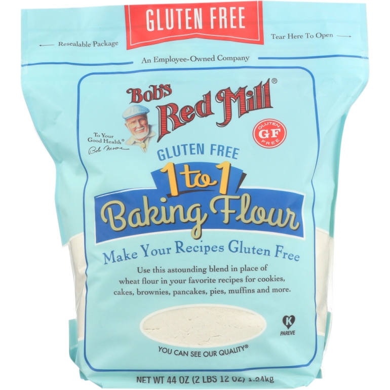 Baking Flour Gluten Free 1-to-1, 44 oz