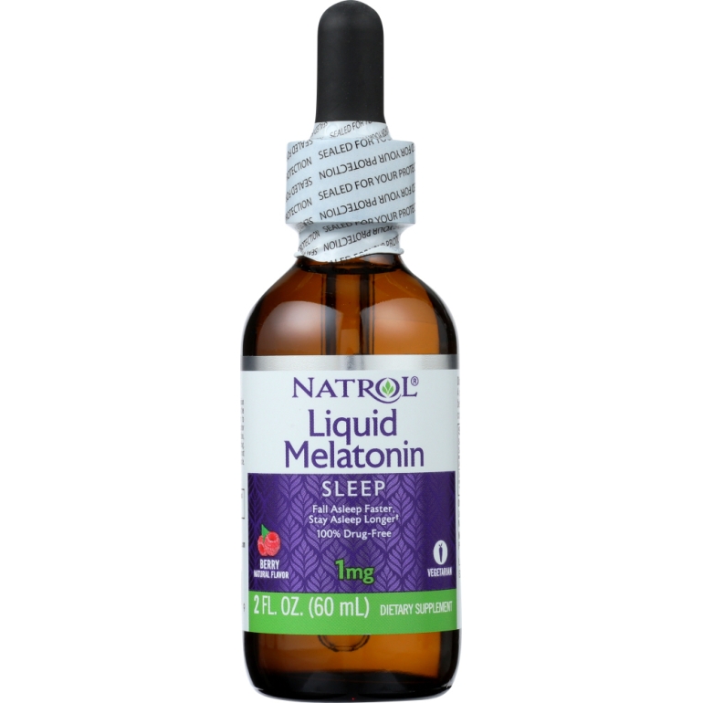 Liquid Melatonin 1 mg, 2 oz