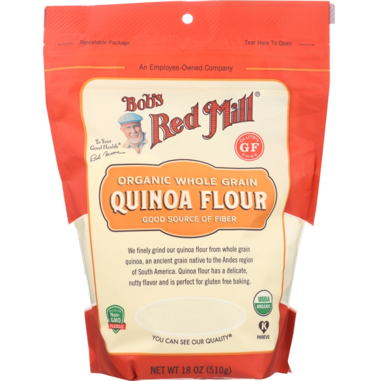 Organic Quinoa Flour, 18 oz