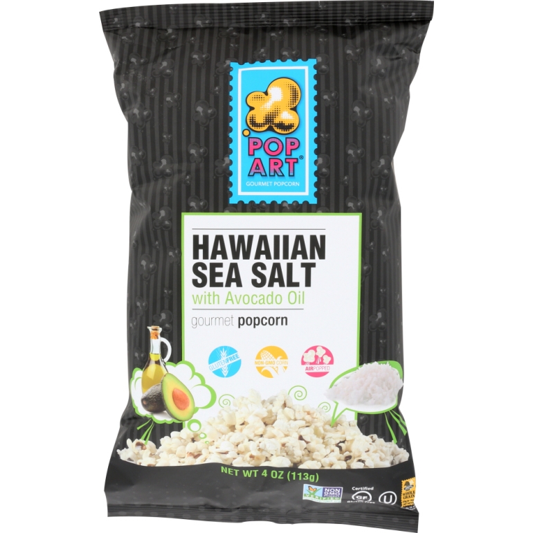 Popcorn Sea Salt With Avocado Oil, 4 oz