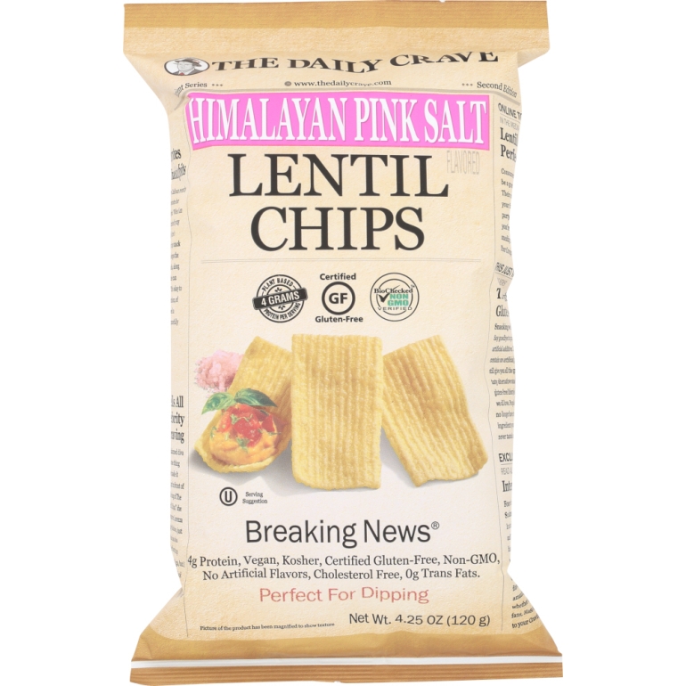 Chip Lentil Himalayan Pink Salt, 4.25 oz