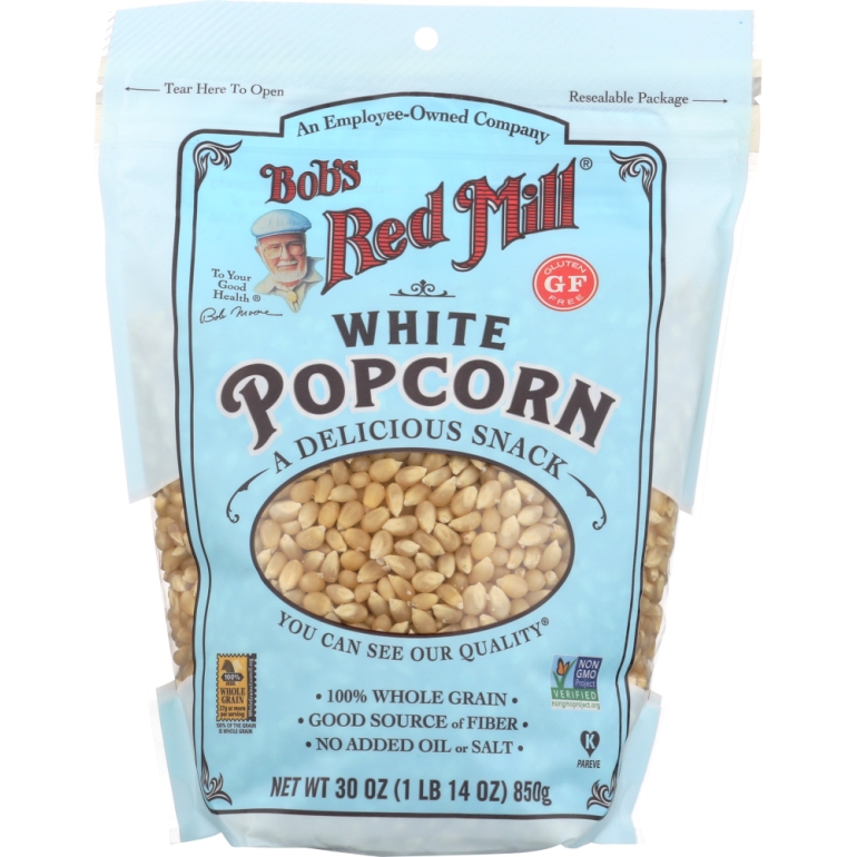 Whole Kernel Popcorn White, 30 oz