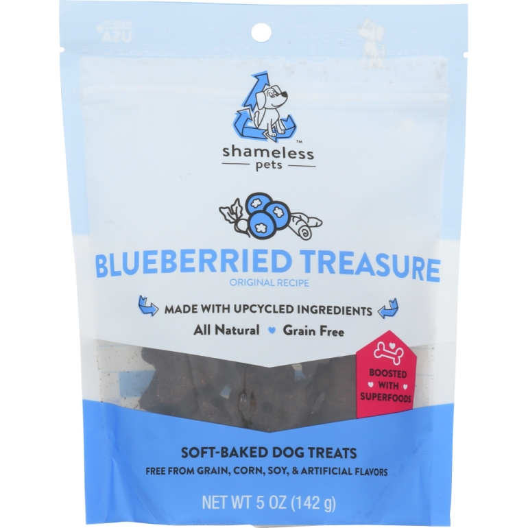 Blueberried Treasure Dog Treats, 5 oz