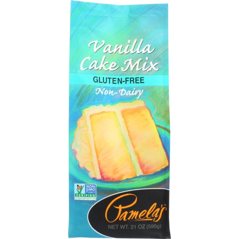 Gluten Free Cake Mix Classic Vanilla, 21 oz