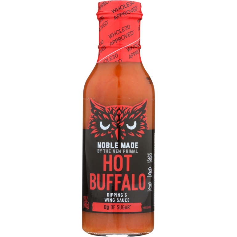 Sauce Buffalo Hot, 12 oz