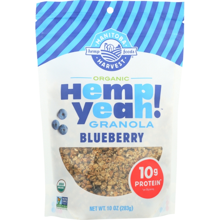 Blueberry Hemp Yeah! Granola, 10 oz