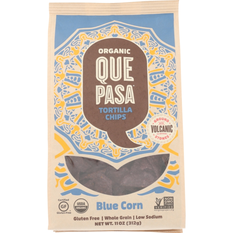 Blue Corn Tortilla Chips, 11 oz