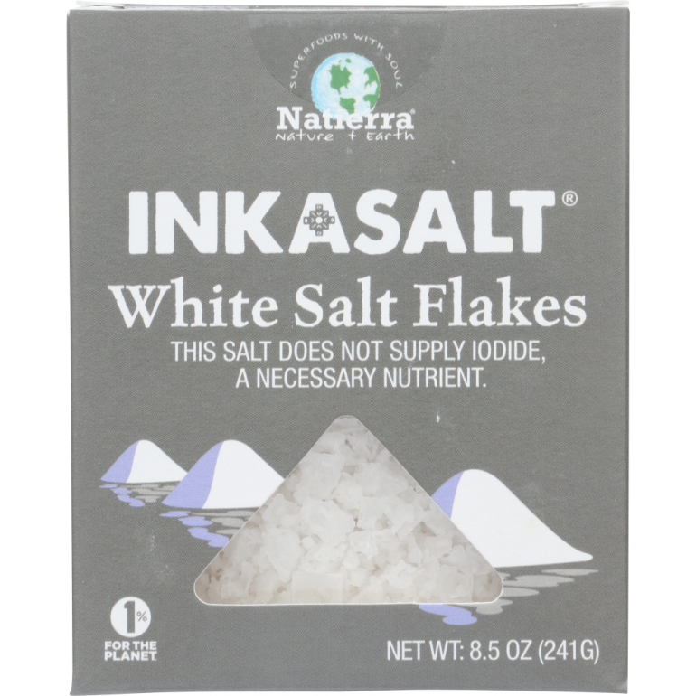 Inkasalt White Salt Flakes, 8.5 oz