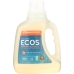 Ecos 2x Ultra Liquid Laundry Detergent Magnolia and Lily, 100 oz