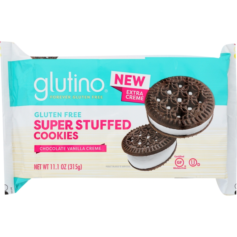 Super Stuffed Chocolate Vanilla Creme Cookies, 11.1 oz