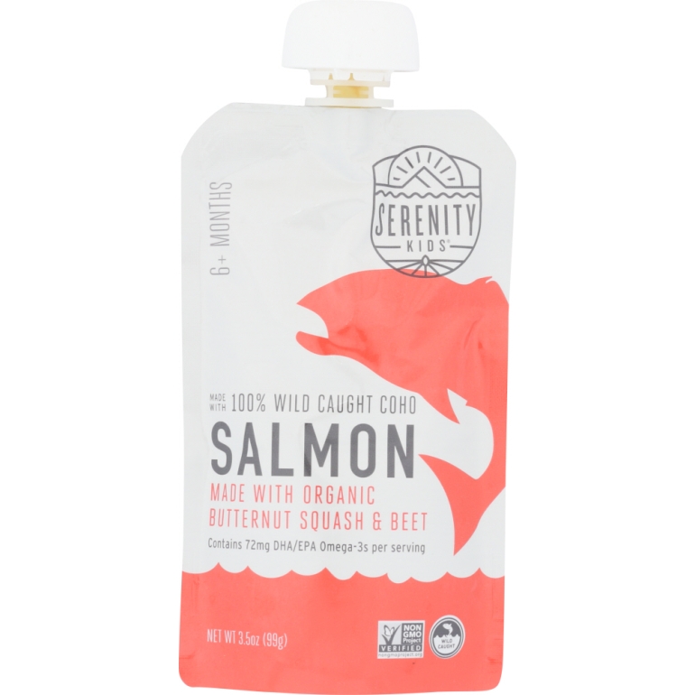 Salmon with Organic Butternut Squash & Beet Baby Food, 3.5 oz