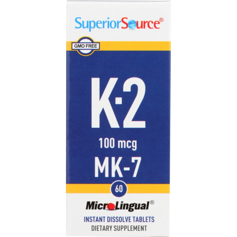 Vitamin K2 100mcg, 60 tb