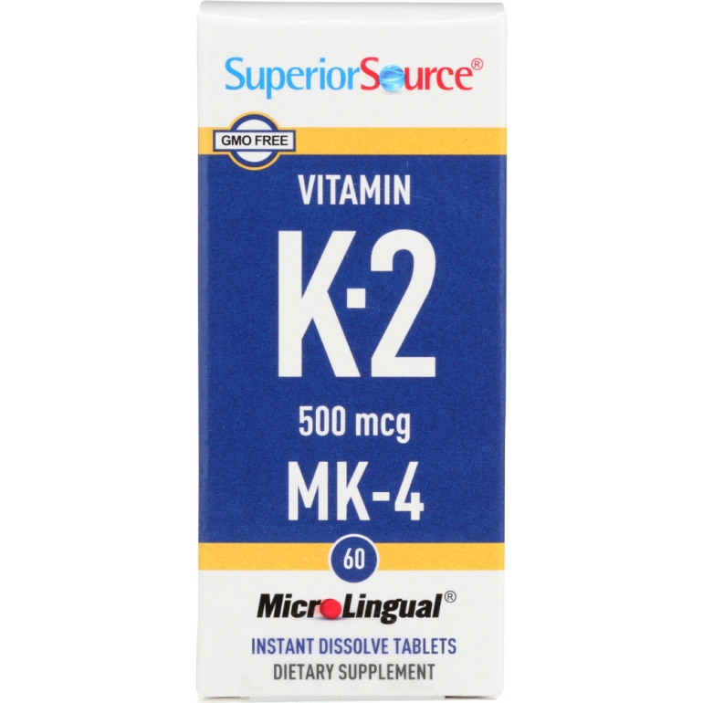 Vitamin K-2 500mcg MK4, 60 tb