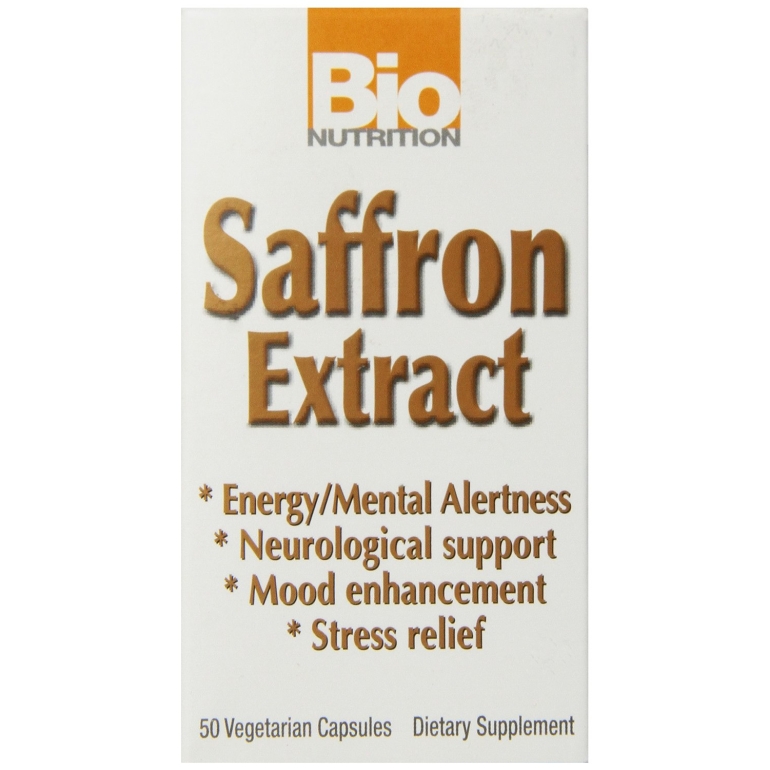 Saffron Extract, 50 vegetarian capsules