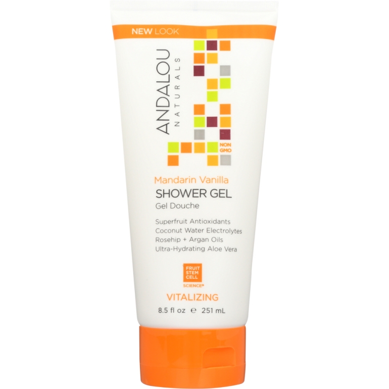 Shower Gel Vitalizing Mandarin Vanilla, 8.5 oz