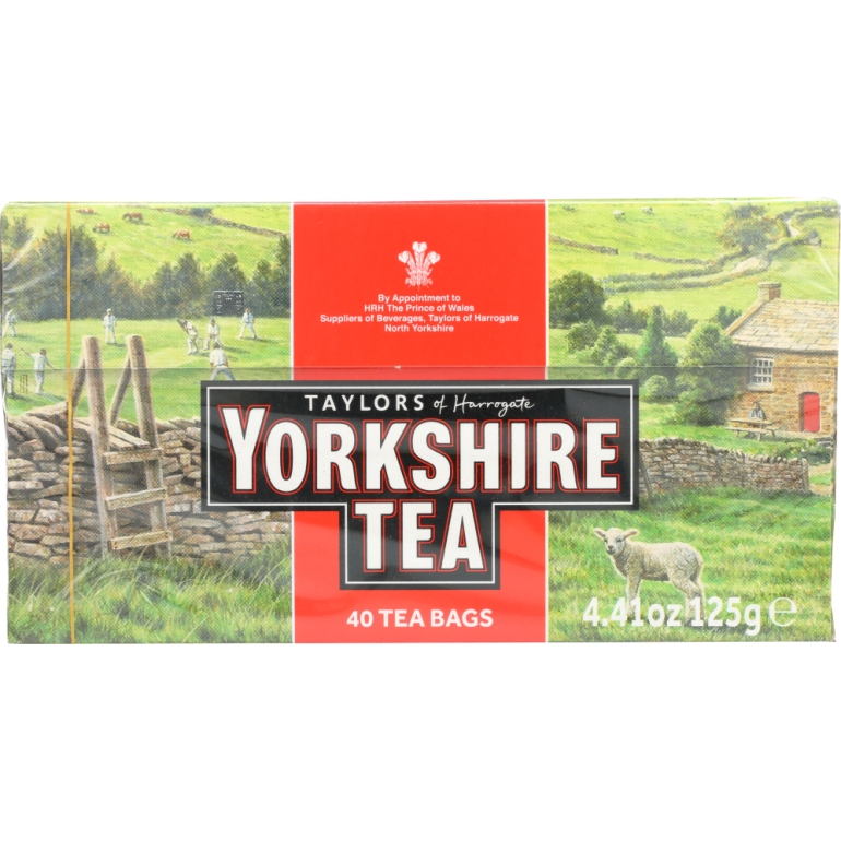 Yorkshire 40 Tea Bags, 4.41 oz