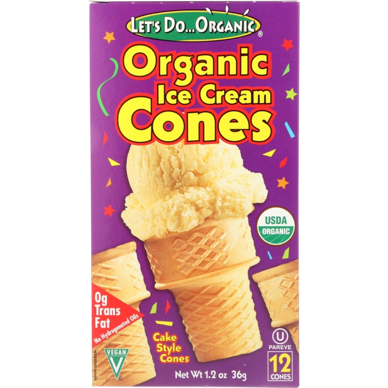 Cake Style Ice Cream Cones, 1.2 oz