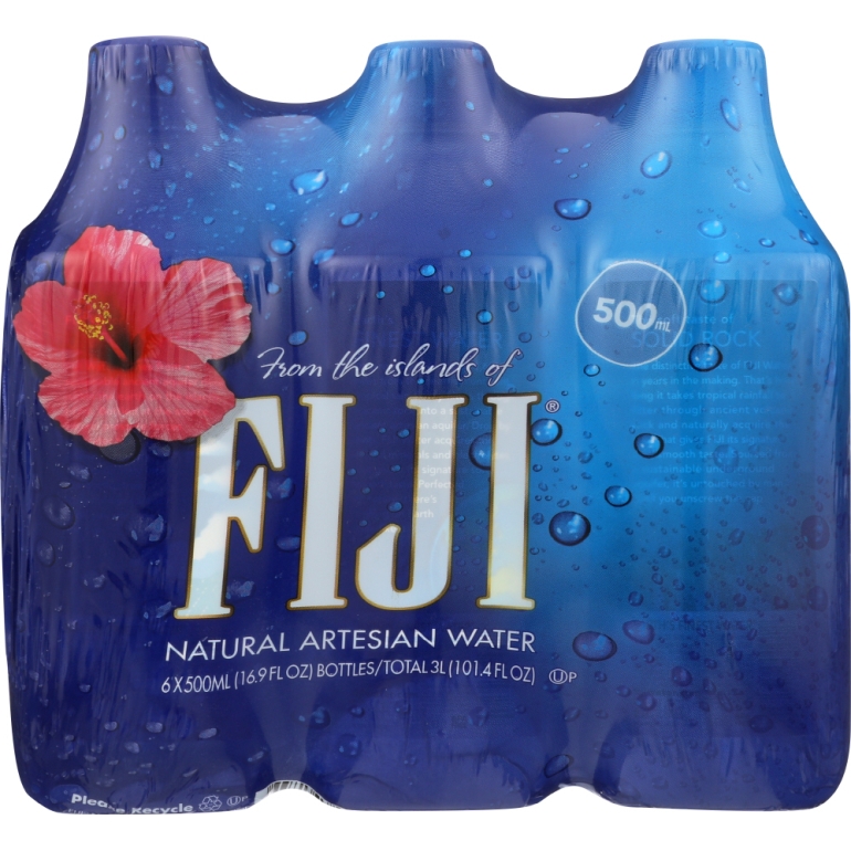 Natural Artesian Bottled Water, 101.4 fo 6 PC