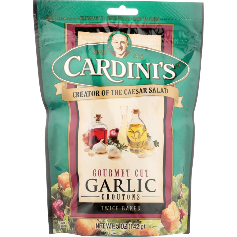 Gourmet Cut Garlic Croutons, 5 oz