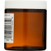 Amber Wide Mouth Jar with Writable Label, 4 oz