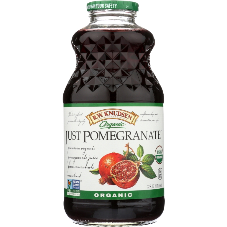 Family Organic Juice Just Pomegranate, 32 oz