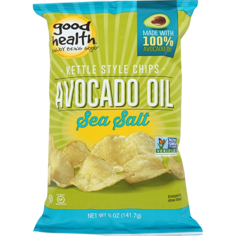 Kettle Chips Avocado Oil Sea Salt, 5 oz