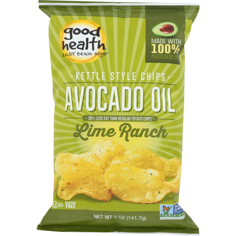 Kettle Chips Avocado Oil Lime Ranch, 5 oz