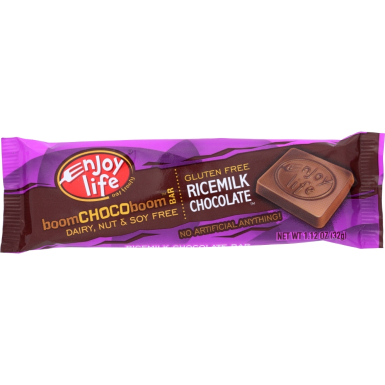 Boom Choco Boom Bar Gluten Free Ricemilk Chocolate, 1.12 oz